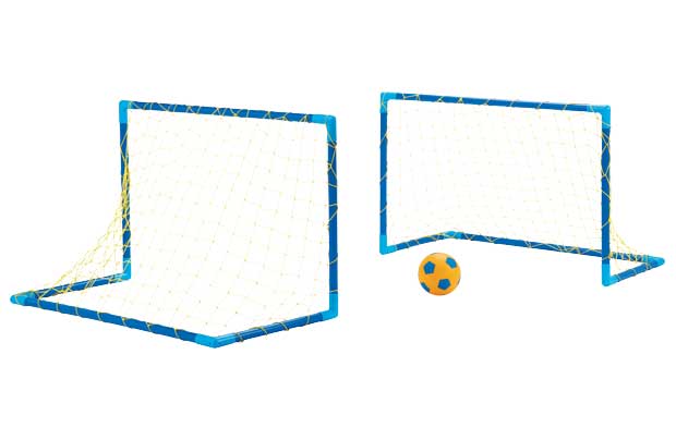 Chad Valley Twin Soccer Goal Set