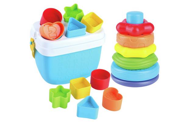 Chad Valley Chad Valley Baby 10 Piece Gift Set With So Many Sensory Experiences To Explore 