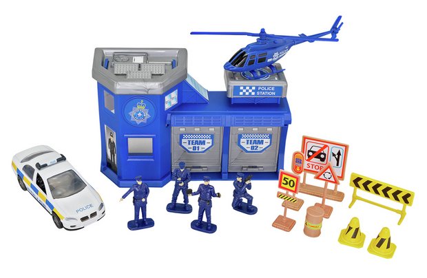 Chad Valley Auto City Police Station Playset