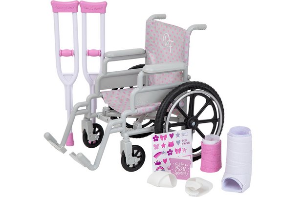Doll in a wheelchair hotsell