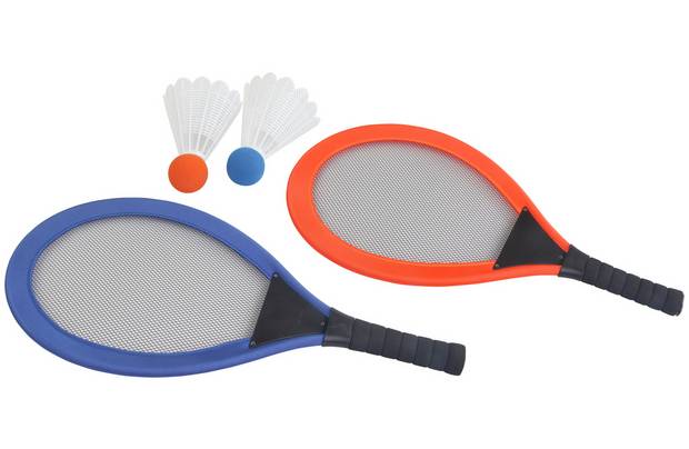 Chad Valley Racket, Tennis Ball and Badminton Set