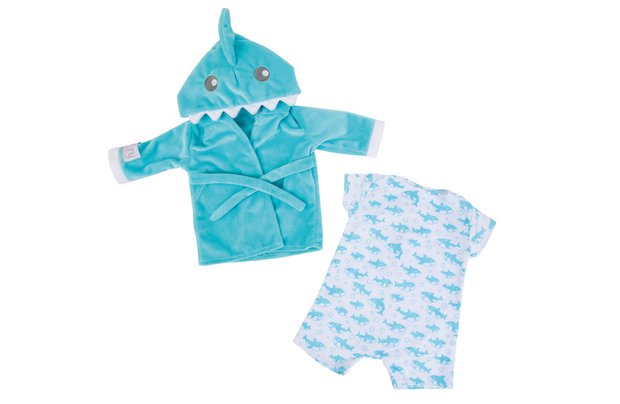 Valley Tiny Treasures Baby Shark Outfit Treasures | Dolls & Fluffy Toys | Valley Toys