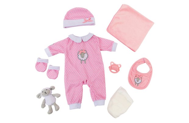 Chad Valley Tiny Treasures Layette Pink Gift Set