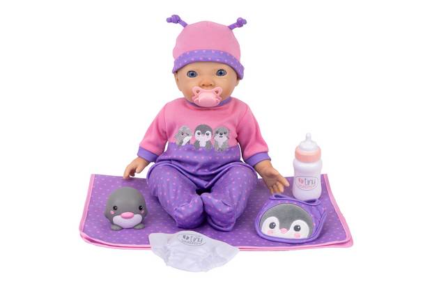Chad Valley My First Tiny Treasures Peekaboo Baby Doll Starter Set