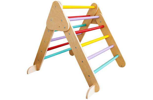 Chad Valley Soft Play Wooden Climbing Triangle