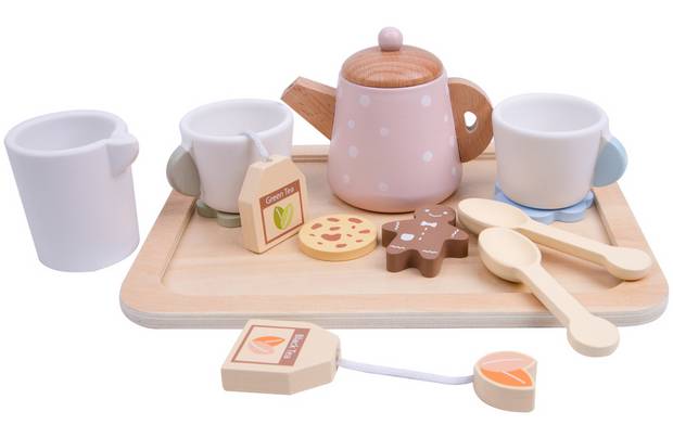 Chad Valley Wooden Tea Set 2025 Version