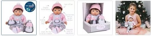 Chad Valley Tiny Treasures Polly Dolls Winter Bumper Set Images