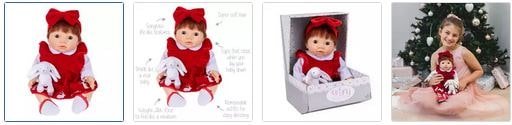 Chad Valley Tiny Treasures Belle Doll Images
