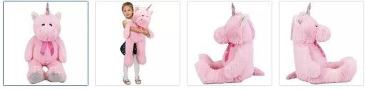 Chad Valley OL Plush Unicorn - 39inch Images
