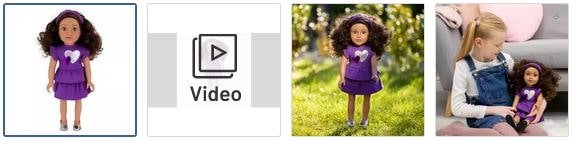 Chad Valley DesignaFriend Ciara Fashion Doll Images