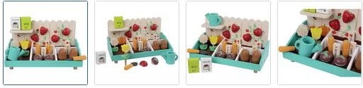 Chad Valley Wooden Vegetable Growing Set Images