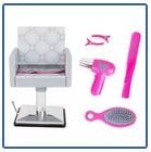 Chad Valley DesignaFriend Dolls Styling Salon Playset Images