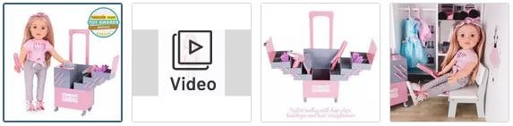 Chad Valley DesignaFriend Kristin Stylist Doll Images