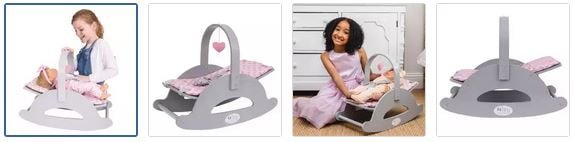 Chad Valley Tiny Treasures Wooden Baby Doll Bouncer Images