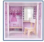 Chad Valley DesignaFriend Wooden Dolls Dressing Room Images