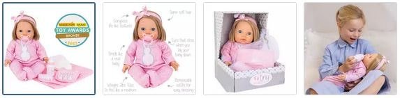 Chad Valley Tiny Treasures Bumper Doll Care Set Images