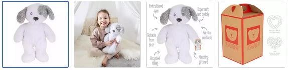 Chad Valley DesignaBear Puppy Soft Toy (2023 Version) Images