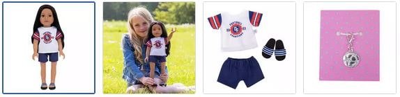 Chad Valley DesignaFriend Shoot For Your Goals Football Outfit Images