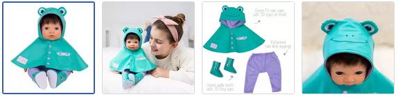 Chad Valley Tiny Treasures Rainy Day Dolls Outfit Images