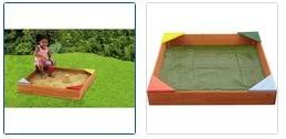 Chad Valley Wooden Sandpit Images
