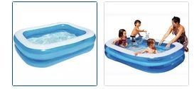 Chad Valley 400L Rectangular Paddling Pool Images