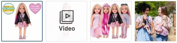 Chad Valley DesignaFriend Tilly Bumper Doll with Outfit Images