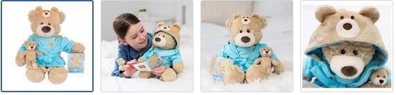 Chad Valley DesignaBear Teddy Bedtime Set Images