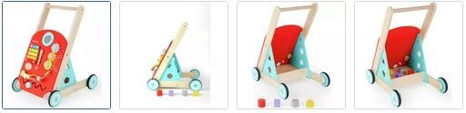 Chad Valley Wooden Activity Walker Images