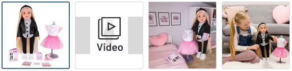 Chad Valley DesignaFriend Coco (Connie) Fashion Designer Doll Images