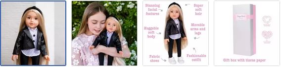 Chad Valley DesignaFriend Connie Fashion Designer Doll Images