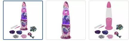 Chad Valley Be U Sparkle and Swirl Lamp Images