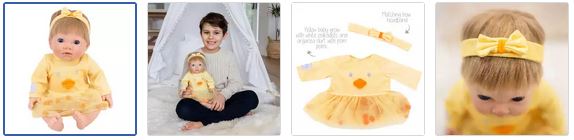 Chad Valley Tiny Treasures Quackers About You Dolls Outfit Images