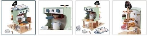 Chad Valley Wooden 2 in 1 Cafe Images