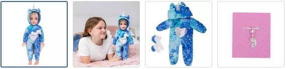 Chad Valley DesignaFriend Fly Away Unicorn All-In-One Outfit Images
