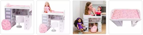 Chad Valley Designafriend Wooden All in One Bedroom Images