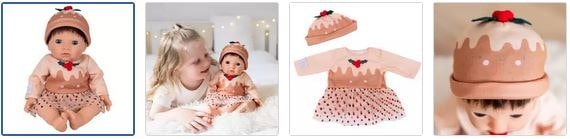 Chad Valley Tiny Treasures Little Pudding Outfit Images