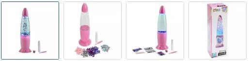 Chad Valley Be U Make Your Own Glitter Lamp Kit Images