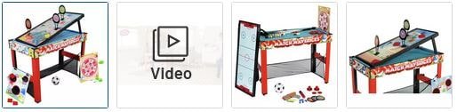 Chad Valley 6 in 1 Multi Games Table Images