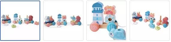 Chad Valley Under The Sea Pull Along Train Images