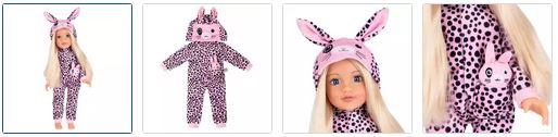 Chad Valley Designafriend Bunny All-in-One Outfit Images