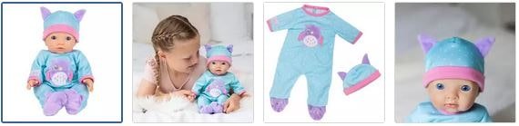 Chad Valley Tiny Treasures My First Night Owl Doll Sleepsuit Images