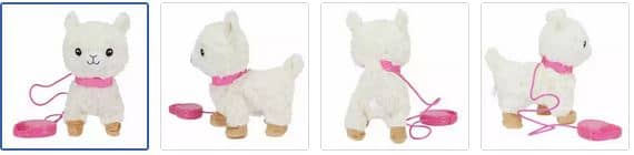 Chad Valley Walking Pet Llama Soft Toy Images