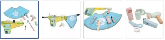 Chad Valley Barber Roleplay Playset Images