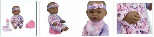 Chad Valley Babies to Love Drink and Wet Baby Maisie Doll Images