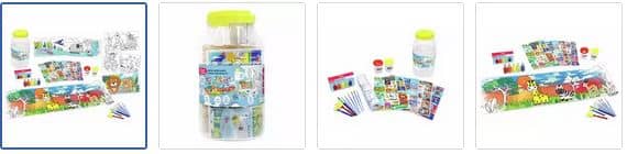 Chad Valley Junior Artist Paint, Colour and Draw Art Set Images