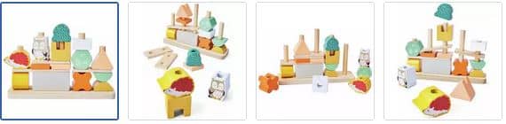 Chad Valley Woodland Shape Stack Images