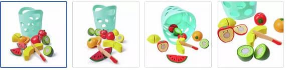 Chad Valley Wooden Fruit Set (2025 Version) Images