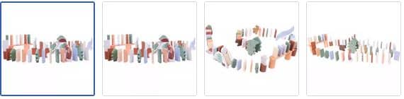 Chad Valley Wooden Dominoes Playset Images