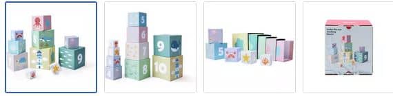 Chad Valley Under The Sea Stacking Block Baby Images