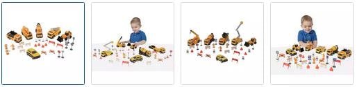 Chad Valley Die-Cast Construction Playset Images